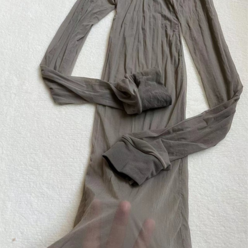 Şeffaf Pürüzsüz Seksi Bodystoc - Sexy Mesh Sheer Bodycon Dress incelemesi ve fiyatı